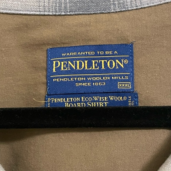 Pendleton NWT Women’s XXXL Eco-Wise Wool Blue Plaid Button-Up Shirt Blue Gray - Picture 11 of 12